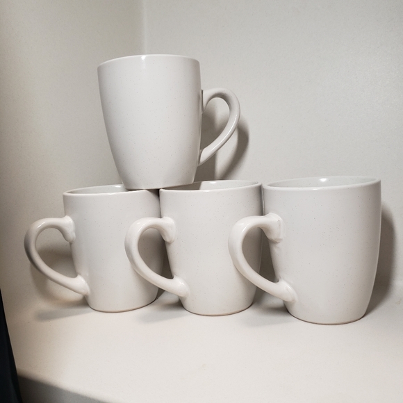 NEW Stone Lain 4 Piece Stoneware mugs cups Coffee Tea dishes Dinnerware set - Picture 1 of 11